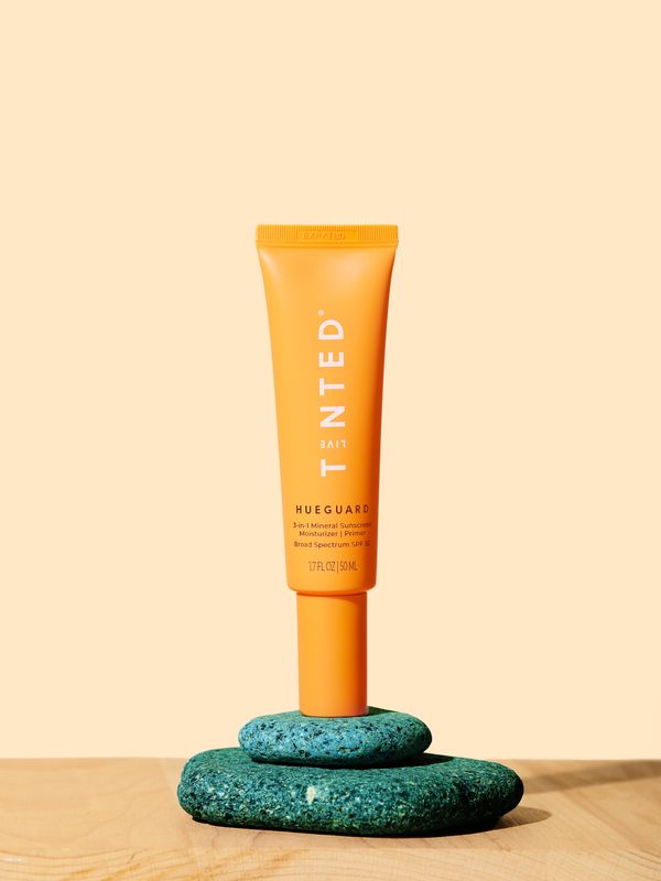 Live Tinted branded mineral sunscreen bottle 